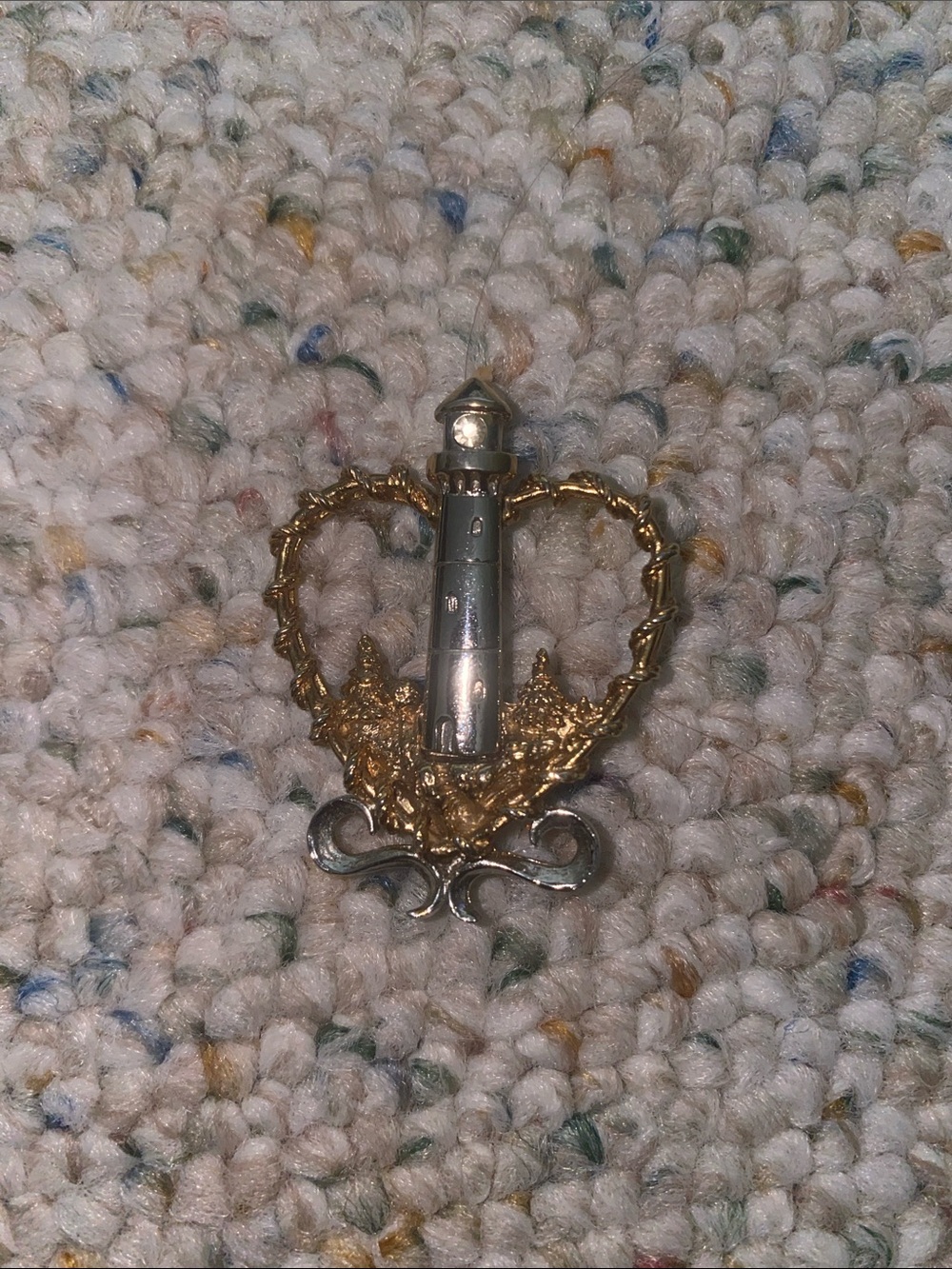 Lighthouse Brooch